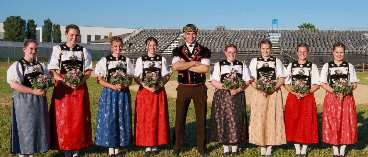 23.05.2026, Oberaargauisches Schwingfest Niederbipp, Festsieger, Moser Michael, Ehrendamen